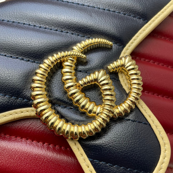 G*u*i gg marmont mini top handle bag