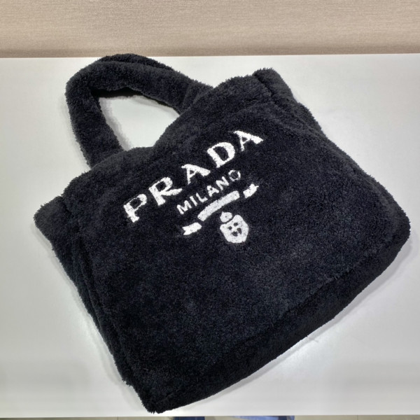 Pra*a terry tote bag