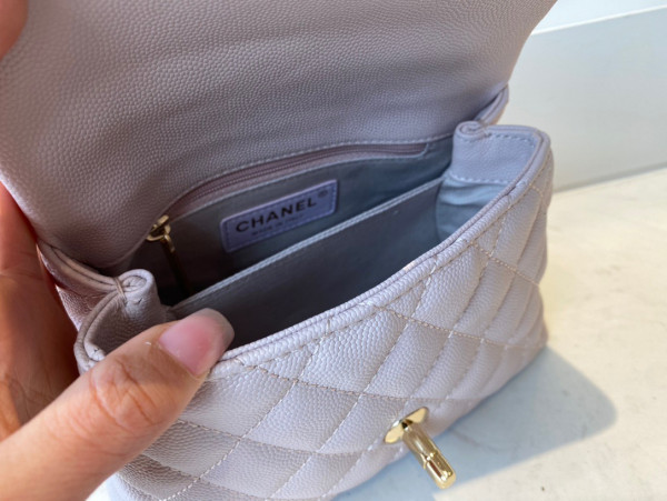 CL MINI FLAP BAG WITH TOP HANDLE