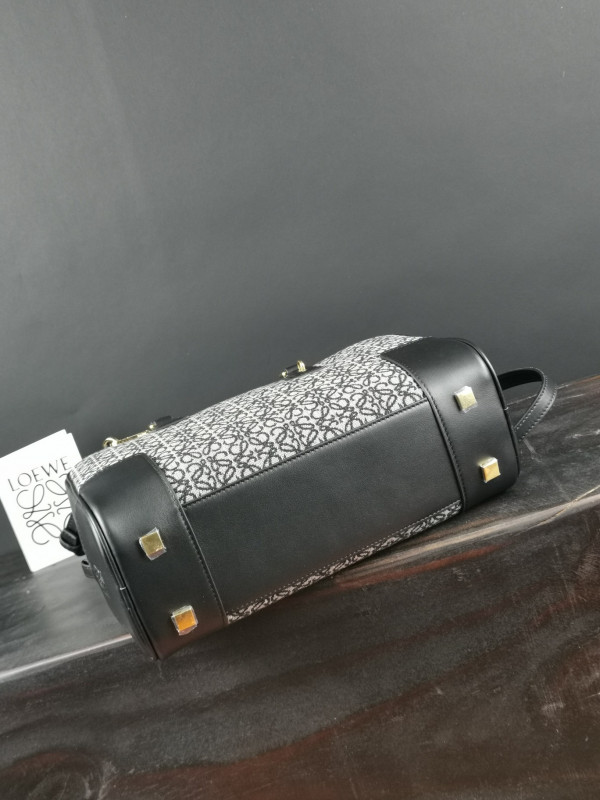 LOEWE Amazona 19/28 bag in jacquard and calfskin