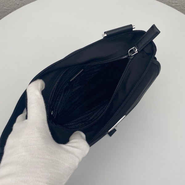 Pra*a nylon cross-body bag