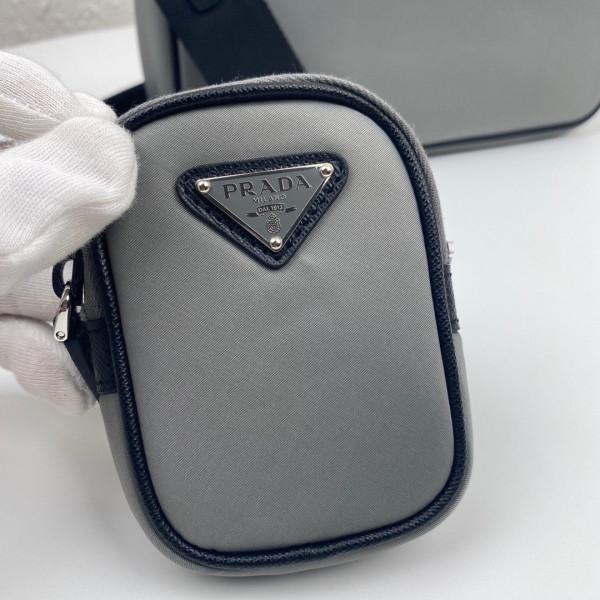 Pra*a nylon cross-body bag