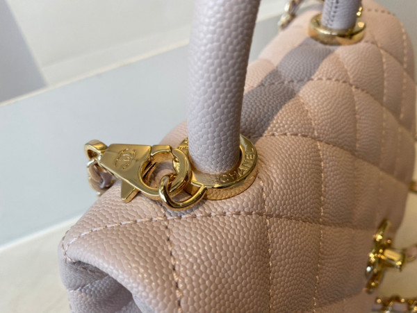 CL MINI FLAP BAG WITH TOP HANDLE