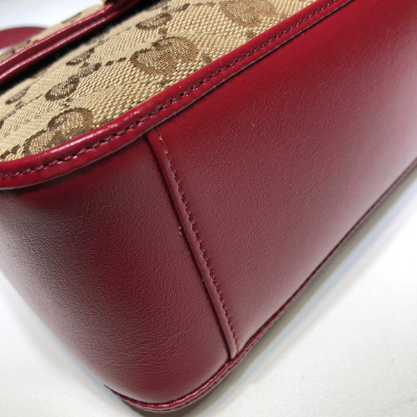 G*u*i gg marmont mini top handle bag