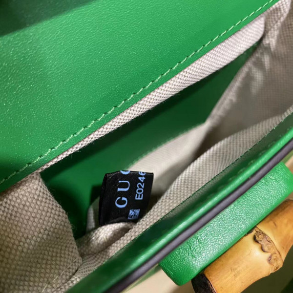 G*u*i bamboo mini handbag