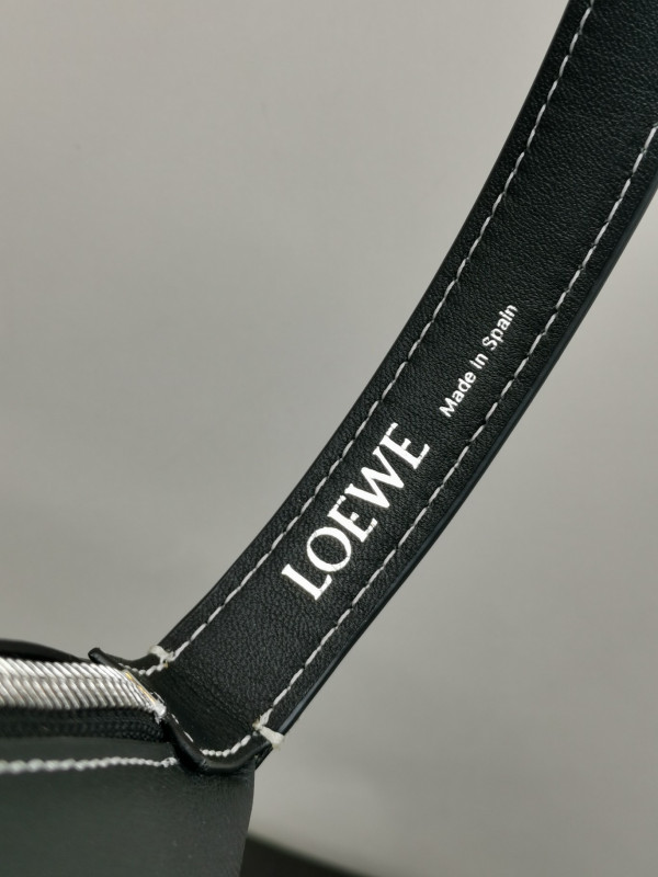 LOEWE small Cubi bag in Anagram jacquard and calfskin