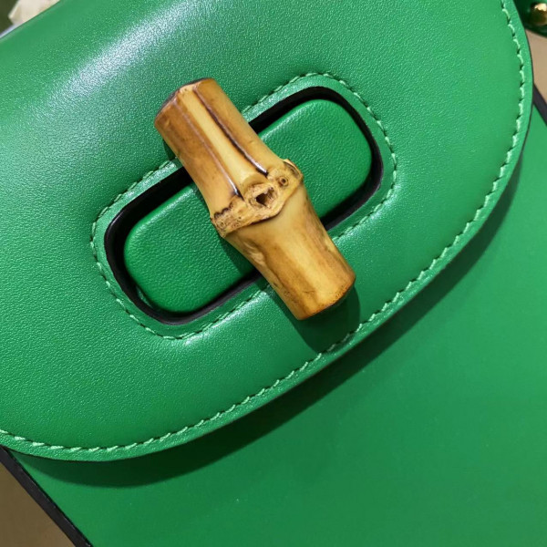 G*u*i bamboo mini handbag