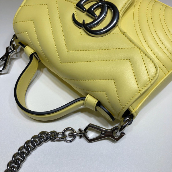 G*u*i gg marmont mini top handle bag