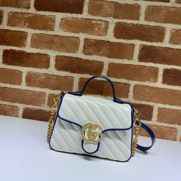 G*u*i gg marmont mini top handle bag