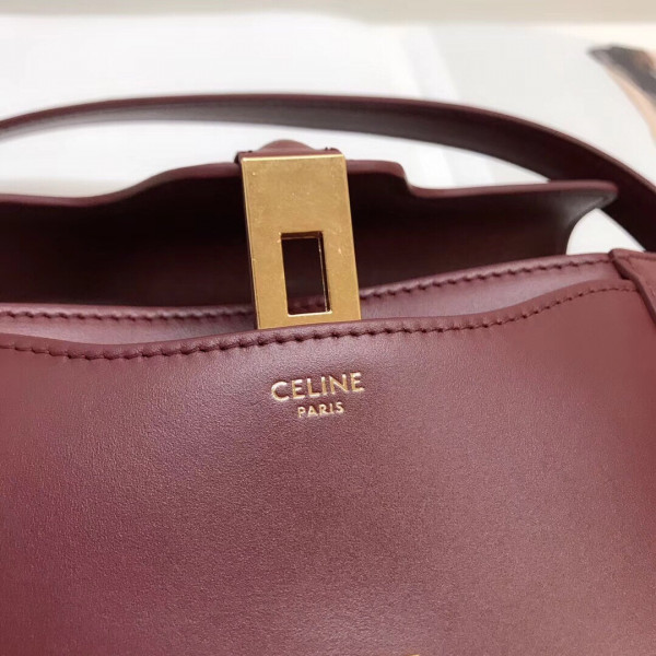 Ce**e small besace 16 bag in satinated calfskin