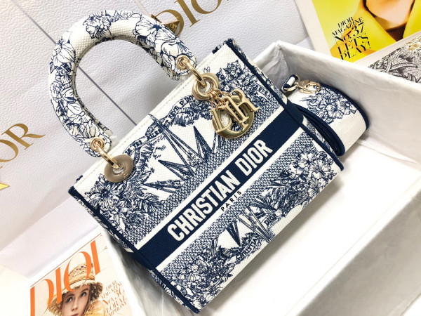 D*or medium lady d-lite bag