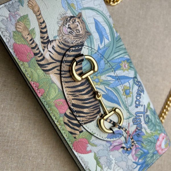 G*u*i tiger horsebit 1955 wallet