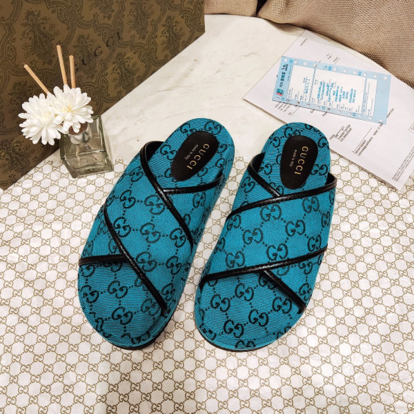 G*u*i gg multicolor platform sandal