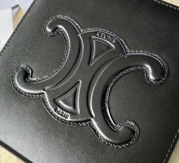 Ce**e cube bag cuir triomphe