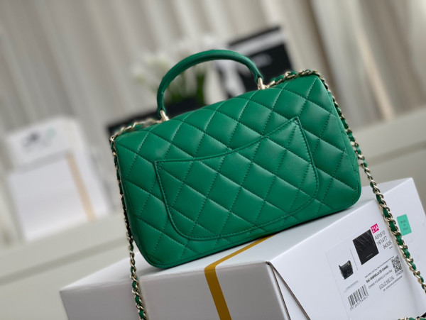 CL MINI FLAP BAG WITH TOP HANDLE