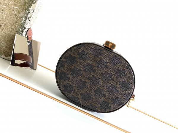 Ce**e vanity case in triomphe