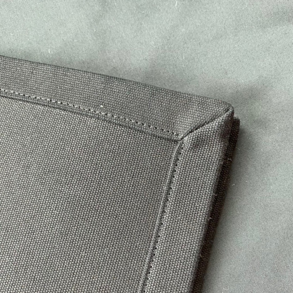 YSL RIVE GAUCHE TOTE BAG IN PRINTED LINEN AND LEATHER