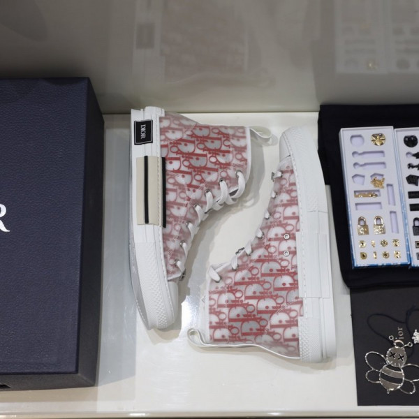 D*or b23 oblique high top sneaker