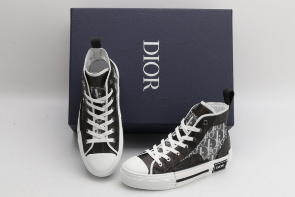 D*or b23 oblique high top sneaker