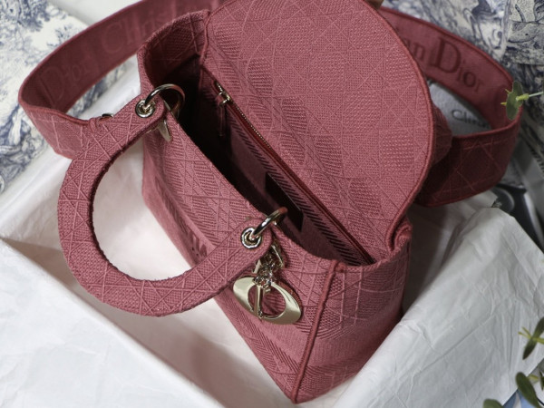 D*or lady d-lite embroidered cannage bag