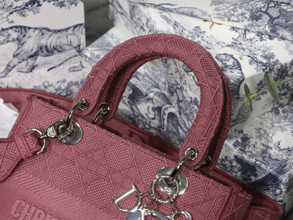 D*or lady d-lite embroidered cannage bag