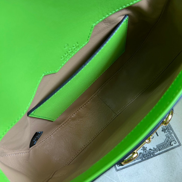 G*u*i horsebit 1955 lizard mini bag