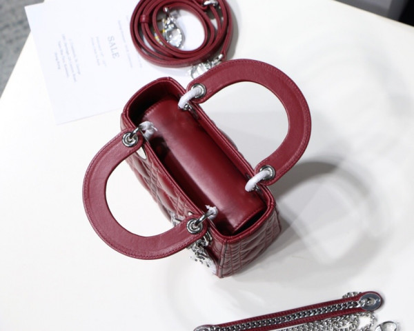 lady D*or mini with lambskin