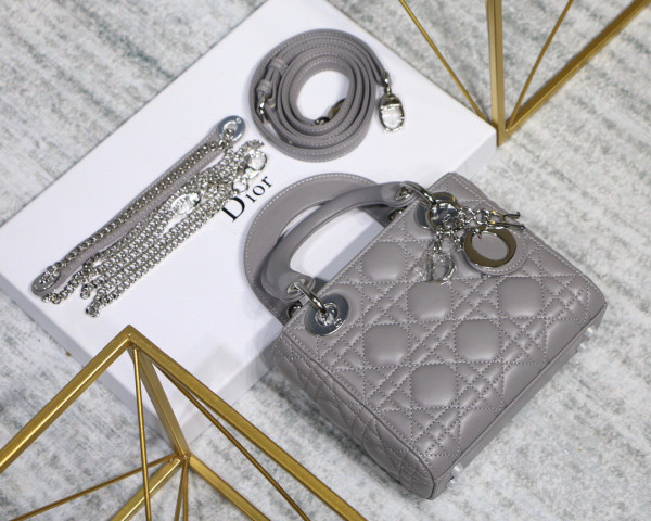 lady D*or mini with lambskin