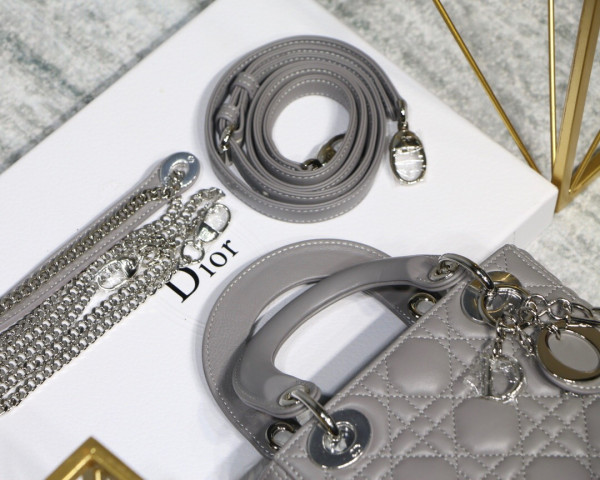 lady D*or mini with lambskin