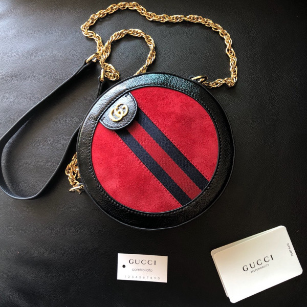 G*u*i ophidia mini gg round shoulder bag
