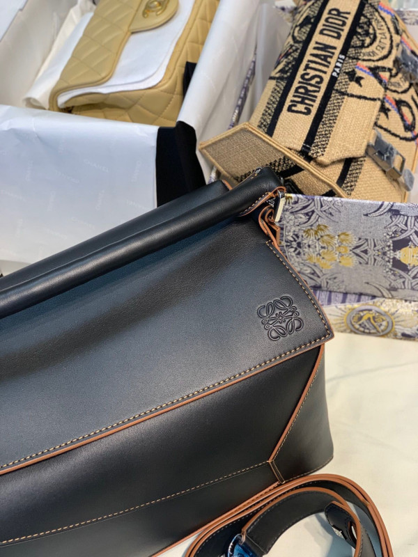 LOEWE Puzzle bag-36.5-23-19cm
