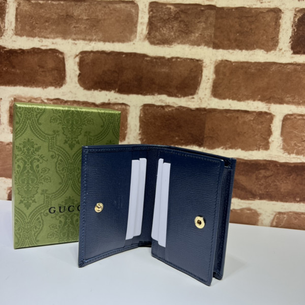 G*u*i horsebit 1955 card case wallet