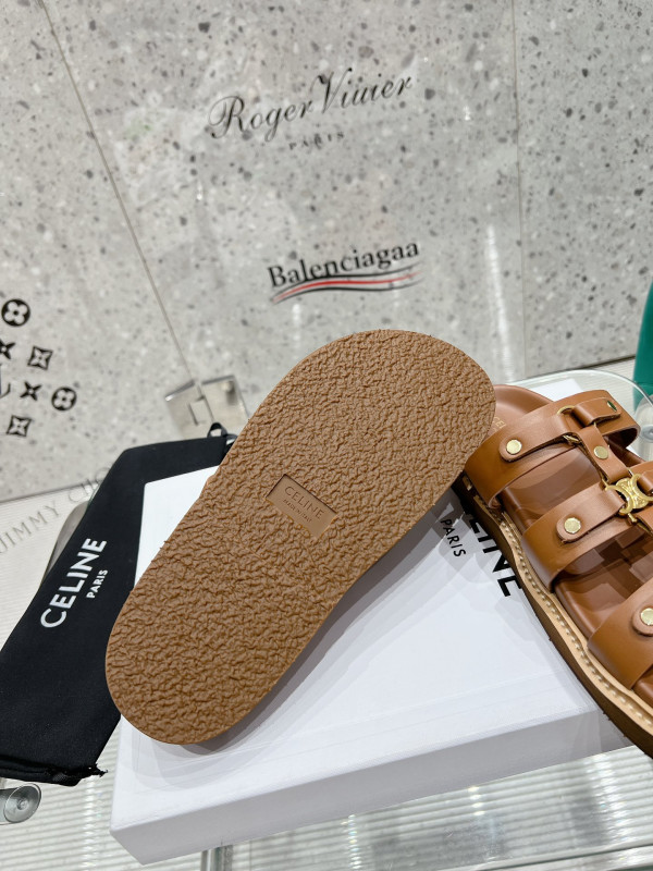 Ce**e slides tippi in calfskin