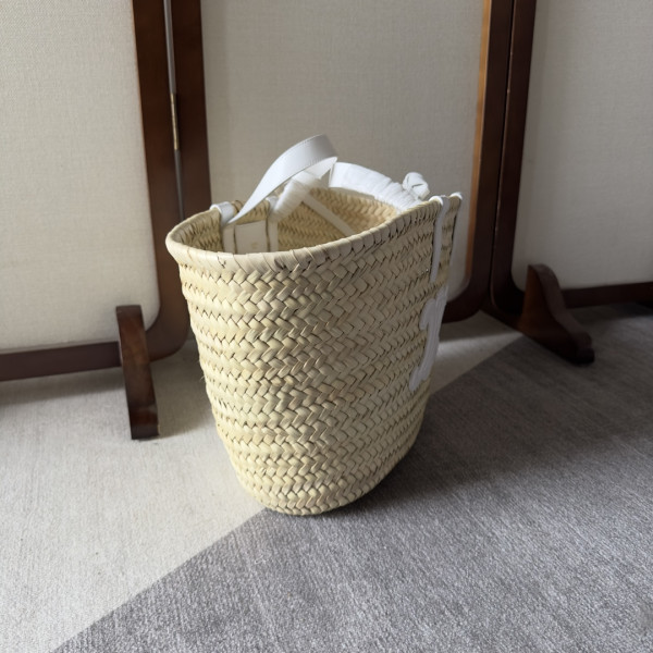 Ce**e triomphe Ce**e classic panier in palm leaves and calfskin