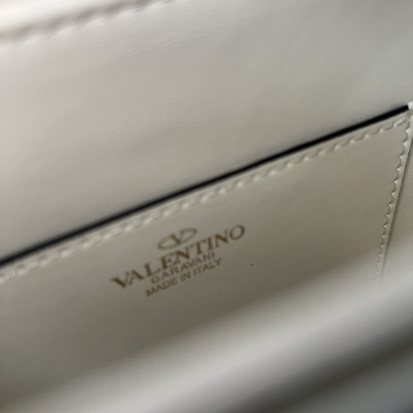 Valentino Garavani Vsling Saddle Leather Shoulder Bag