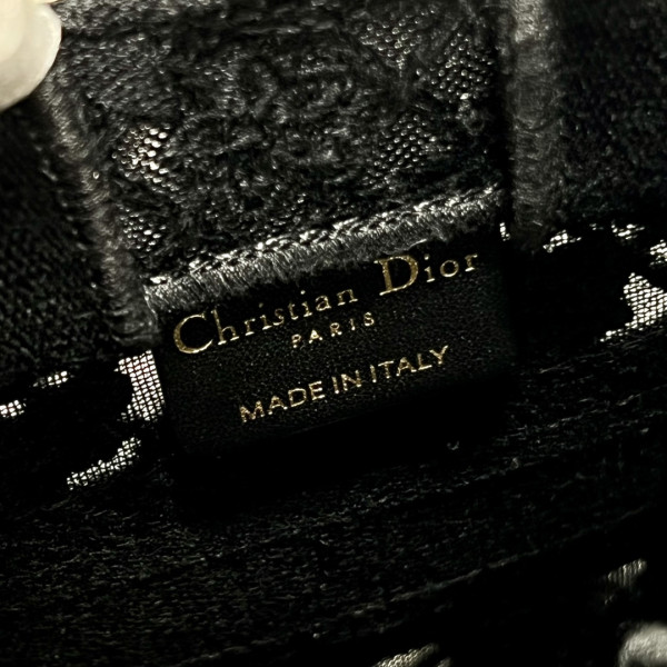 mini D*or book tote phone bag