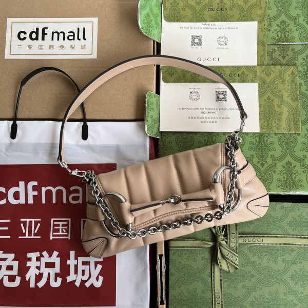 G*u*i horsebit chain small shoulder bag