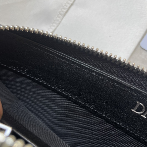 D*or saddle zipped long wallet