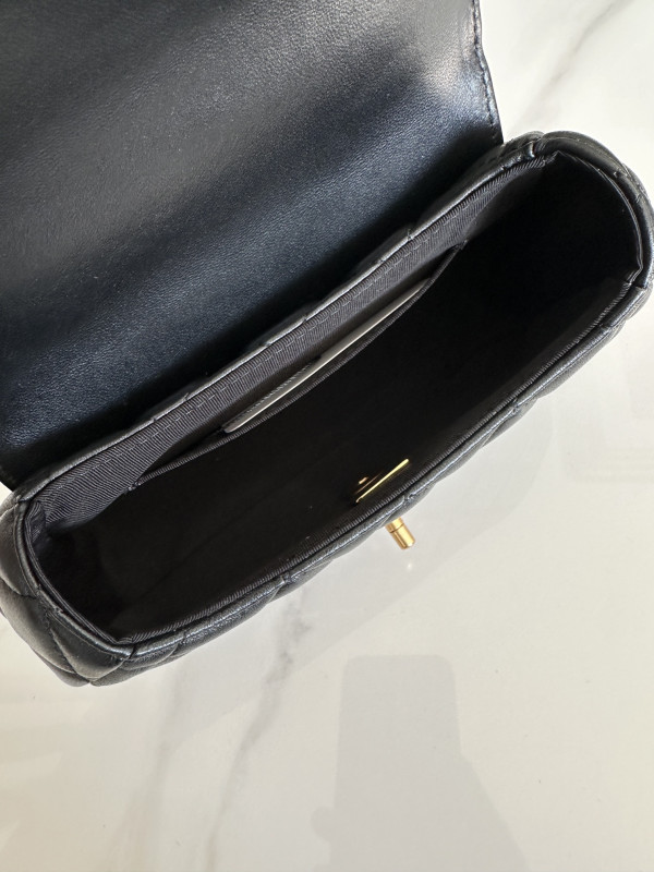 CL SMALL FLAP BAG WITH TOP HANDLE