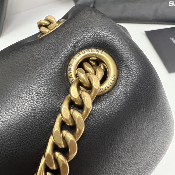 YSL CALYPSO IN PLUNGED LAMBSKIN