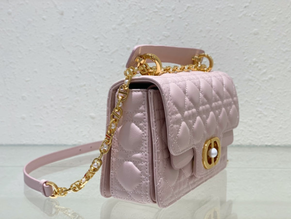 small D*or jolie top handle bag-22 x 14 x 8 cm