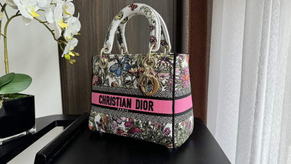 D*or medium lady d-lite bag-24-20-11cm