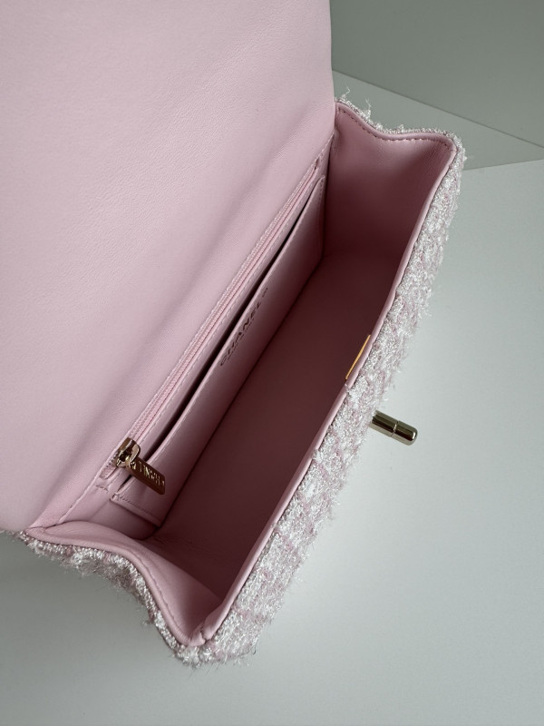 CL FLAP BAG WITH TOP HANDLE-20*12*6cm