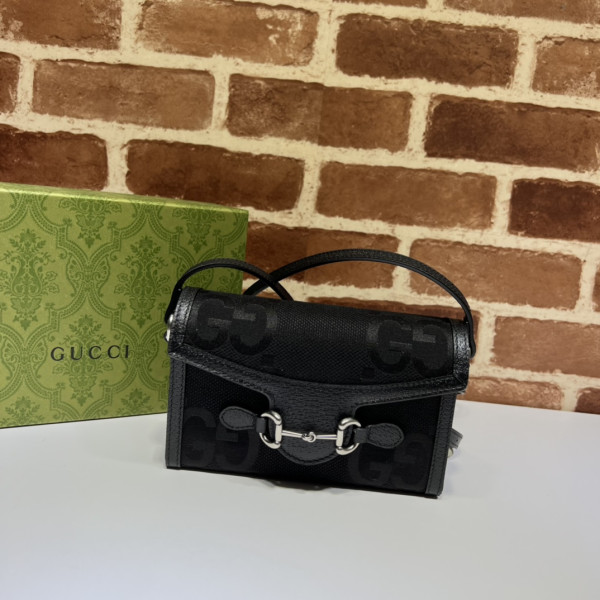 G*u*i horsebit 1955 mini bag-18*12*5cm