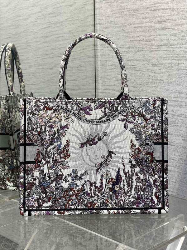 medium D*or book tote-36*18*28cm