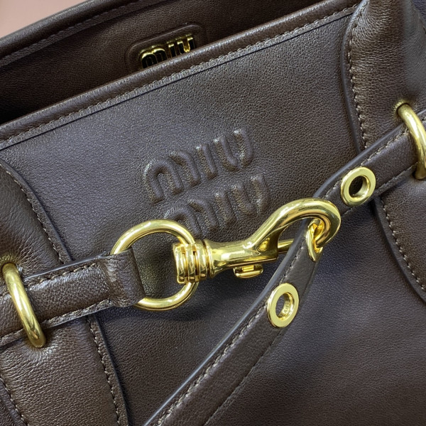 MIUMIU Aventure nappa leather bag