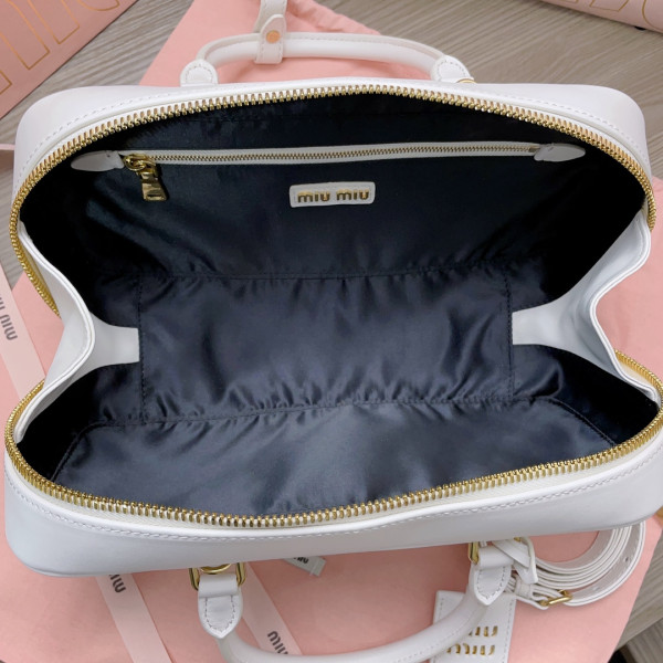 MIUMIU Arcadie matelassé nappa leather bag-XS/S/M