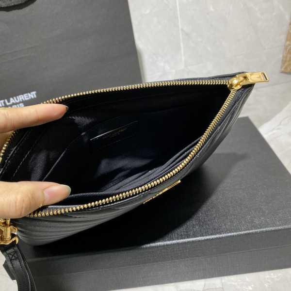 YSL MONOGRAM CLUTCH
