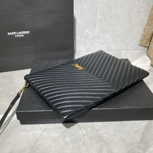 YSL MONOGRAM CLUTCH