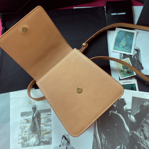 ysl kaia N0*H/south satchel in vegetable